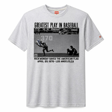 Unisex Homage "Rick Monday Saves the American Flag" 50th Anniversary Exclusive T-Shirt