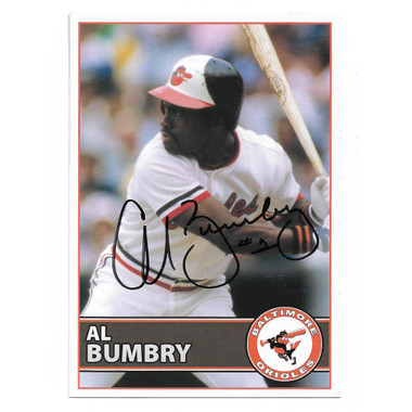 Al Bumbry Autographed Baltimore Orioles 3" x 5" Team Postcard (Beckett)