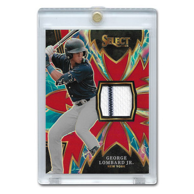 George Lombard 2024 Panini Select Sparks Materials # SPK-GLJ Ltd Ed of 99
