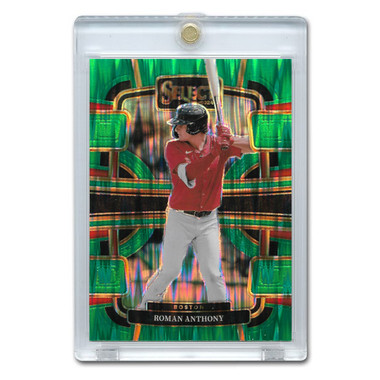 Roman Anthony 2024 Panini Prizm Green Flash # 49 Pre-Rookie Card