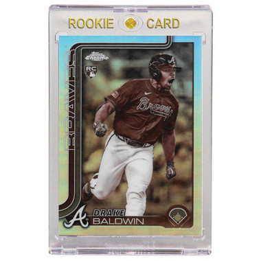 Drake Baldwin Atlanta Braves 2025 Topps Chrome Update Sepia Refractor # USC96 Rookie Card