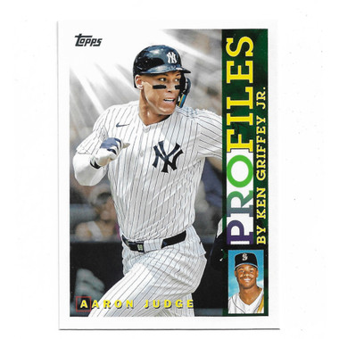 Aaron Judge 2026 Topps Profiles # 18