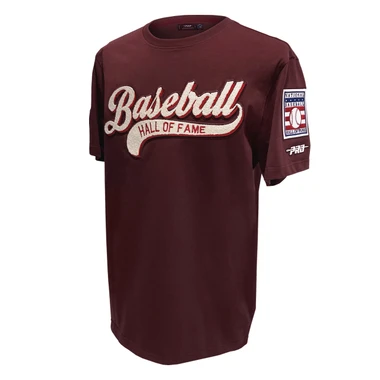 Men’s Baseball Hall of Fame Pro Standard Vintage Maroon Tee