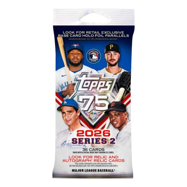 2026 Topps Series 2 Baseball 36 Card Fat Pack
