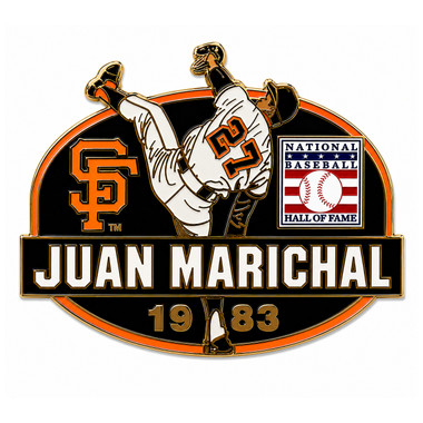 Juan Marichal San Francisco Giants Hall of Fame Class of 1983 Collector’s Pin