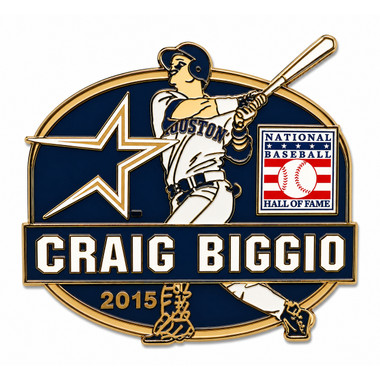 Craig Biggio Houston Astros Hall of Fame Class of 2015 Collector’s Pin