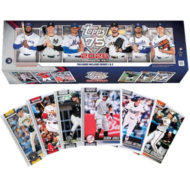 2026 Topps Baseball 704 Card Factory Sealed Complete Series 1 & 2 Set (Hobby)
