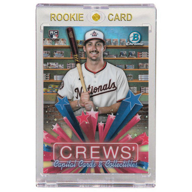Dylan Crews Washington Nationals 2025 Bowman Chrome Hobby Stars # 12 Rookie Card