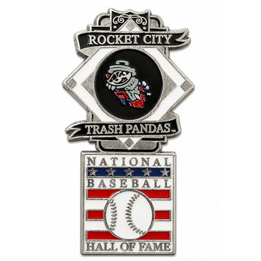 Rocket City Trash Pandas Baseball Hall of Fame Exclusive Collector’s Pin