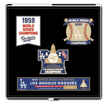 1955 Brooklyn Dodgers World Series Champions Limited Edition Pin Set