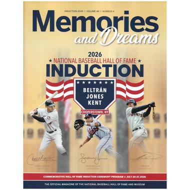 2026 Hall of Fame Induction Commemorative Program (Memories & Dreams Volume 48, Number 4)
