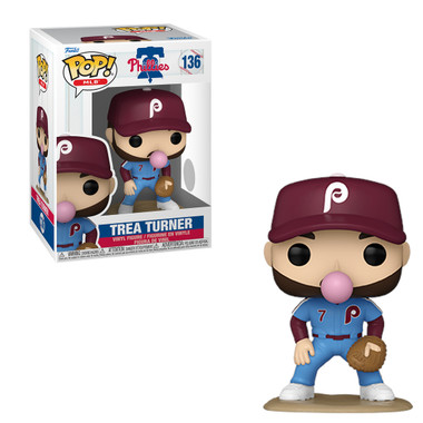 Trea Turner Philadelphia Phillies Funko Pop! Vinyl Figure # 136