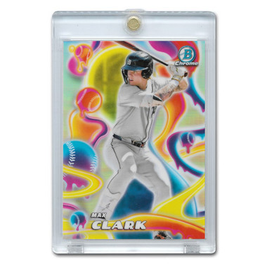 Max Clark 2025 Bowman Chrome Max Volume # 18 Pre-Rookie Card