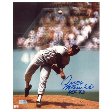 Juan Marichal Autographed 8x10 Photograph with HOF 83 Inscription (MLB)