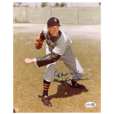 Hal Newhouser Autographed 8x10 Photograph (JSA-74)