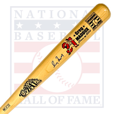 Greg Maddux Autographed Hall of Fame 2014 Induction Bat Limited Edition of 12 (Beckett)
