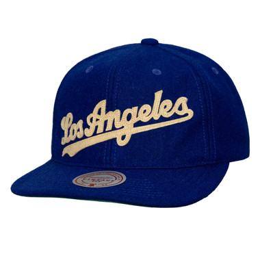 Men’s Mitchell & Ness Los Angeles Dodgers Retro Roots Royal Adjustable Cap