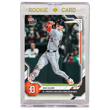 Max Clark Detroit Tigers 2026 Topps Now # 505 Rookie Card