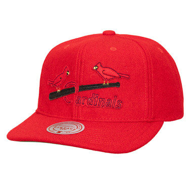 Men’s Mitchell & Ness St. Louis Cardinals Retro Roots Red Adjustable Cap