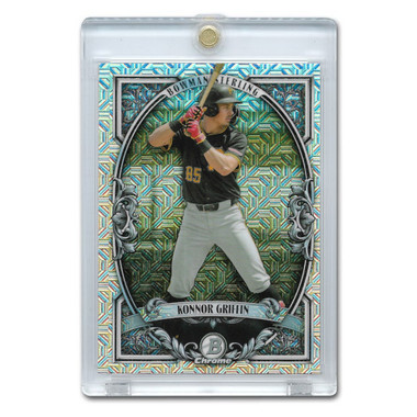 Konnor Griffin 2026 Bowman Chrome Mega Sterling # 7 Pre-Rookie Card