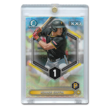 Konnor Griffin 2026 Bowman Chrome Top 100 # 1 Pre-Rookie Card