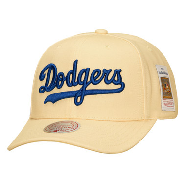 Men’s Mitchell & Ness Jackie Robinson Brooklyn Dodgers Jersey Cut Snapback Cap