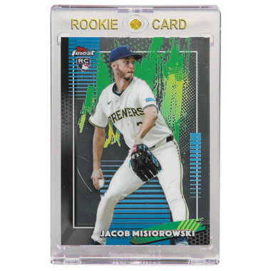 Jacob Misiorowski Milwaukee Brewers 2026 Topps Finest # 82 Rookie Card