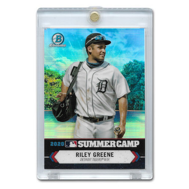 Riley Greene 2021 Bowman Chrome Summer Camp # 5 Pre-Rookie Card
