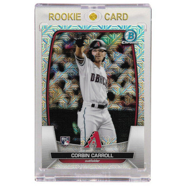 Corbin Carroll Arizona Diamondbacks 2023 Bowman Chrome # 72 Rookie Card