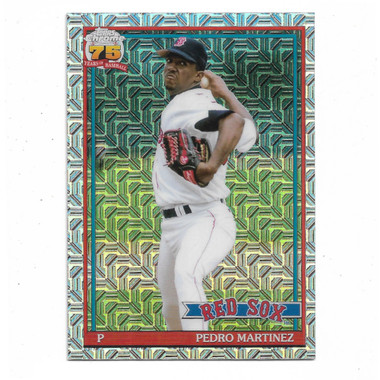 Pedro Martinez 2026 Topps Chrome 35th Anniversary Silver Pack Mojo # 91C-41
