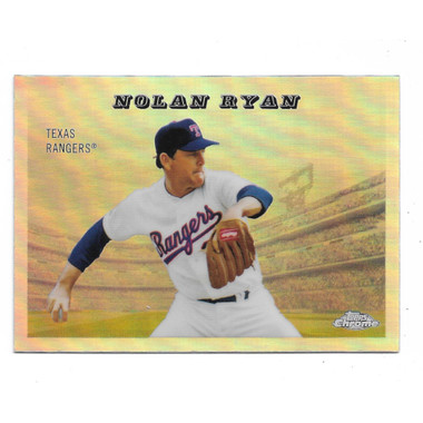 Nolan Ryan 2025 Topps Chrome Rails & Sails # 15