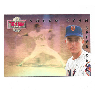 Nolan Ryan 1993 Upper Deck Then & Now Hologram # 5