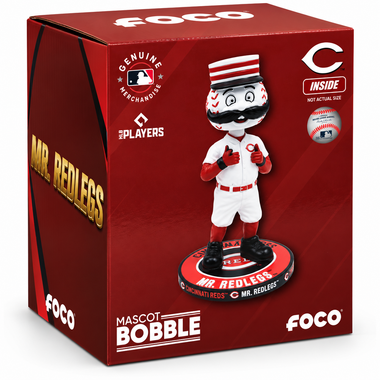 Mr. Redlegs Cincinnati Reds 2026 Repeat Name Series 5" Mini Bobblehead