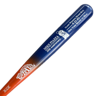 Mike Piazza Post 9/11 25th Anniversary Commemorative 34" Bat - Limited Edition of 25