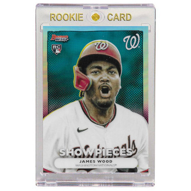James Wood Washington Nationals 2025 Bowman's Best Showpieces # 1 Rookie Card