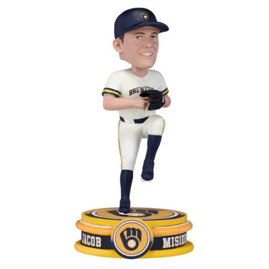 Jacob Misiorowski Milwaukee Brewers 2026 Forever Collectibles 8-Inch Neon Bobblehead