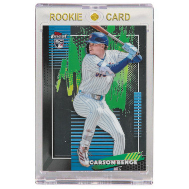 Carson Benge New York Mets 2026 Topps Finest # 59 Rookie Card