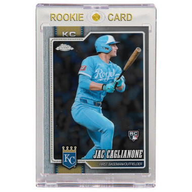 Jac Caglianone Kansas City Royals 2026 Topps Chrome # 131 Rookie Card