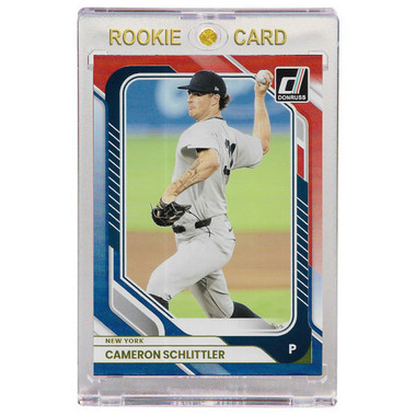 Cam Schlittler New York Yankees 2026 Donruss Red White & Blue Holo # 97 Rookie Card