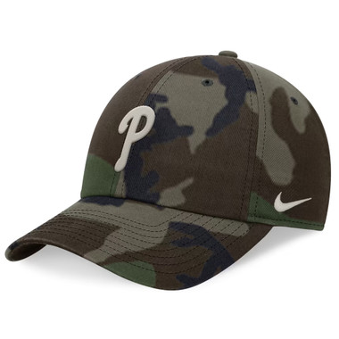 Men’s Nike Philadelphia Phillies Club Unstructured Woodland Camo Adjustable Cap