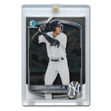 George Lombard Jr. 2026 Bowman Draft Chrome # BDC-43 Pre-Rookie Card
