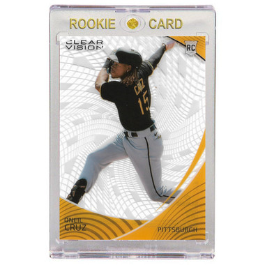 Oneil Cruz Pittsburgh Pirates 2022 Panini Clear Vision # 2 Rookie Card