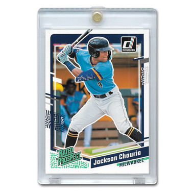 Jackson Chourio Milwaukee Brewers 2023 Donruss # 85 Rookie Card