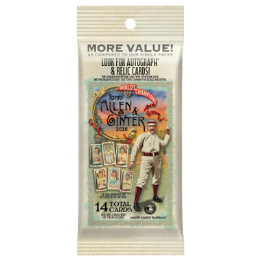 2026 Topps Allen & Ginter Baseball 14 Card Fat Pack