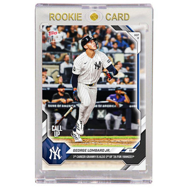 George Lombard Jr. New York Yankees 2026 Topps Now # 656 Rookie Card
