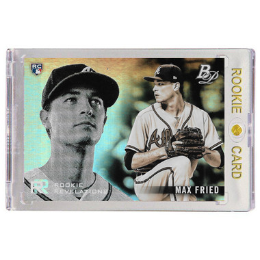 Max Fried Atlanta Braves 2018 Bowman Platinum Rookie Revelations # 6 Rookie Card