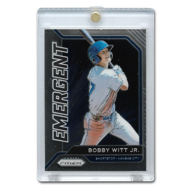Bobby Witt Jr. 2021 Panini Prizm Emergent # 6 Pre-Rookie Card