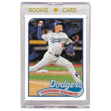 Yoshinobu Yamamoto Los Angeles Dodgers 2024 Topps Update 35th Anniversary # 89US-29 Rookie Card
