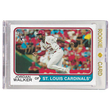 Jordan Walker St. Louis Cardinals 2023 Topps Heritage # 558 Rookie Card