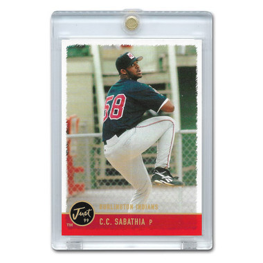 CC Sabathia 1999 Just Minors # 134 Pre-Rookie Card